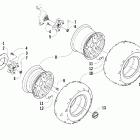550 TRV Wheel and tire assembly (le)