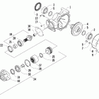Prowler XTZ Задний привод редуктор