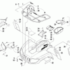 550 TRV Передний багажник крыло и фара