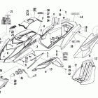 DVX 300 Body panel and headlight assembly
