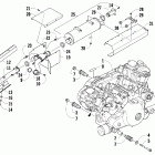 Prowler XTZ Baja Двигатель и глушитель