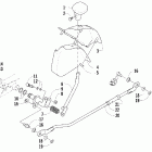 650 TRV Рычаг переключения