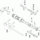 650 TBX Вилки переключения передач