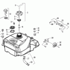 250 Utility Топливный бак