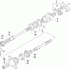 500 Manual Вторичный привод в сборе