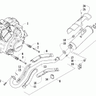 650 TBX Двигатель и глушитель
