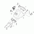 550 TRV Instrument pod assembly (le)