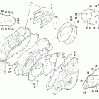 500 Auto Крышки сцепления ,ремня и магнето