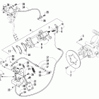 Prowler XTX Rear and parking brake assembly