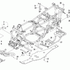550 TRV Frame and related parts (le)