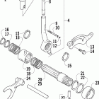 500 Manual Hi / lo shifter assembly