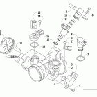550 TRV Дроссельная заслонка