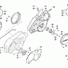 650 TBX Крышки сцепления ,ремня и магнето