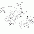 650 TRV Гидравлический тормозной механизм