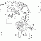 Prowler XTZ Головка цилиндров и распределительный вал