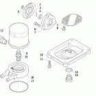 700 Mud Pro Масляный насос и фильтр