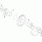 650 TBX Балансирный вал
