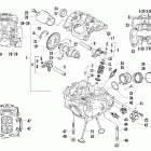 700 Mud Pro Головка цилиндров и распределительный вал