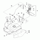1000 TRV Топливный бак
