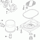 500 Auto Масляный насос и фильтр