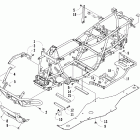 1000 TRV Рама ,бампера и защита