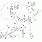 Prowler XTX Front brake assembly