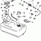 E10TEX4EEB Топливный бак