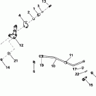 BE35AREEA Вал переключения