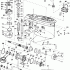 E115FSLEEN Gearcase -- fpx models