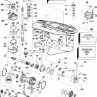 E200FCXEES Gearcase -- standard rotation -- fpx, fpz models