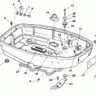BJ30BAEEC Нижний кожух двигателя
