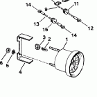 E200WPXEEN Trim / tilt gauge kit