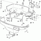 E105WRYEES Нижний кожух двигателя