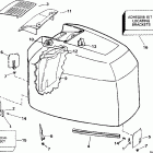 E200WPXEEN Engine cover -- evinrude