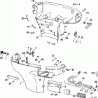 E150FCXEEO Нижний кожух двигателя