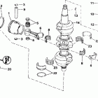 E65WRLEES Коленчатый вал & Поршень