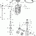 E10TEX4EEB Cylinder head & crankshaft