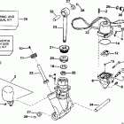 J100WQLECS Power trim  /  tilt hydraulic assembly