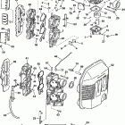 J100WQLECS Карбюратор и впускной коллектор
