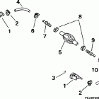 J25QLECA Fuel hose & primer bulb -- 5  /  16 in. i.d.