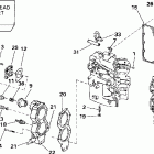 E40JRECA Цилиндр & Картер