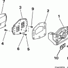 BE8RCT Впускной коллектор
