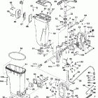 BJ40TLECR Корпус глушителя и струпцины крепления