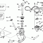 J130TLECE Power trim  /  tilt hydraulic assembly