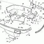 BJ150EXECD Нижний кожух двигателя
