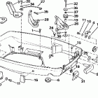 SE65RSLD Нижний кожух двигателя