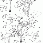 J60TLECM Midsection -- power trim & tilt