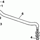 J25EECE Комплект Тяги рулевого механизма