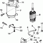 J10FEXECM Стартер и электромагнитный клапан