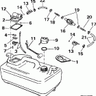 J10FOLECA Топливный бак